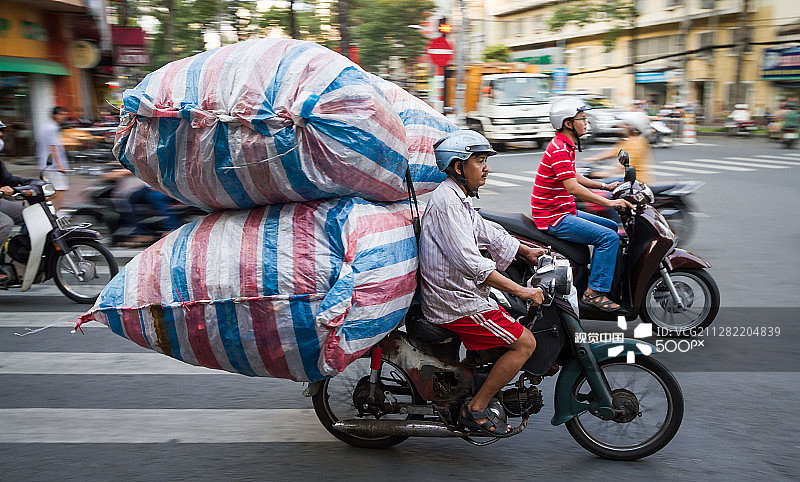 越南胡志明市风光图片素材