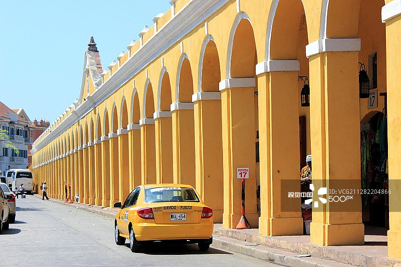 哥伦比亚的卡塔赫纳图片素材