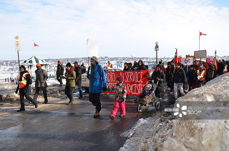 加拿大魁北克图片素材