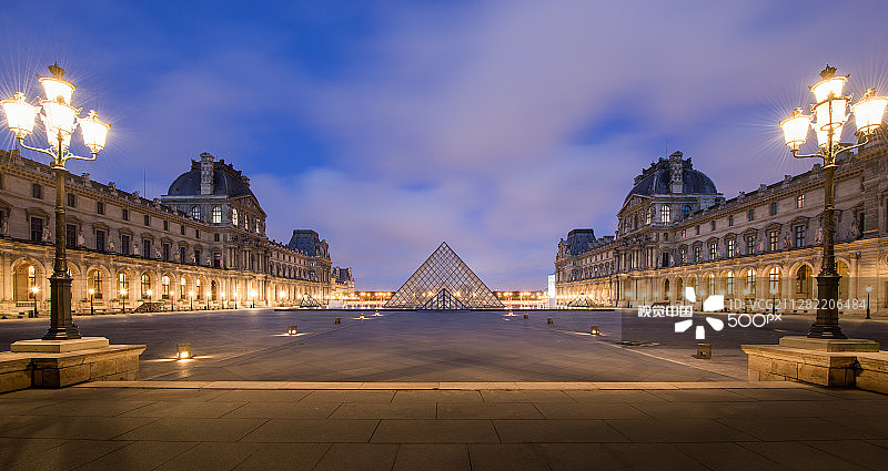 卢浮宫博物馆图片素材