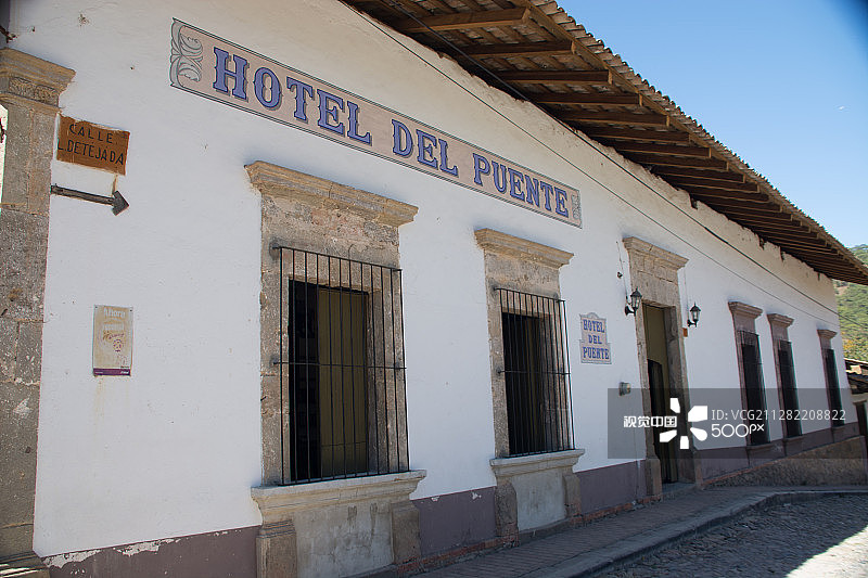 墨西哥巴亚尔塔港图片素材