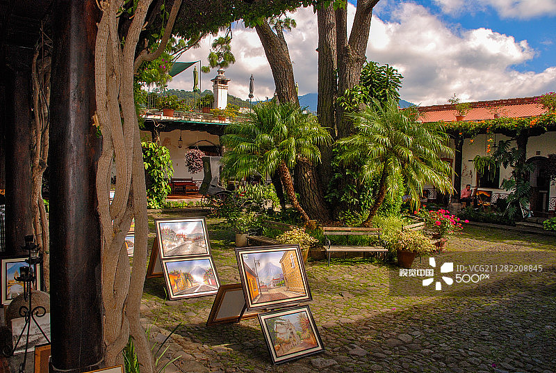 艺术家的伊甸园图片素材