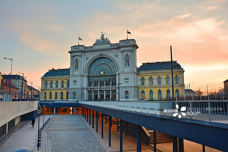 布达佩斯火车东站图片素材