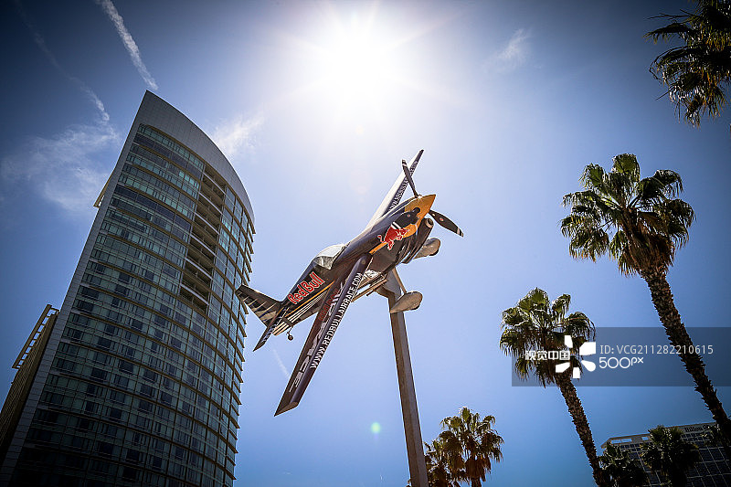 红牛圣地亚哥飞行竞赛图片素材