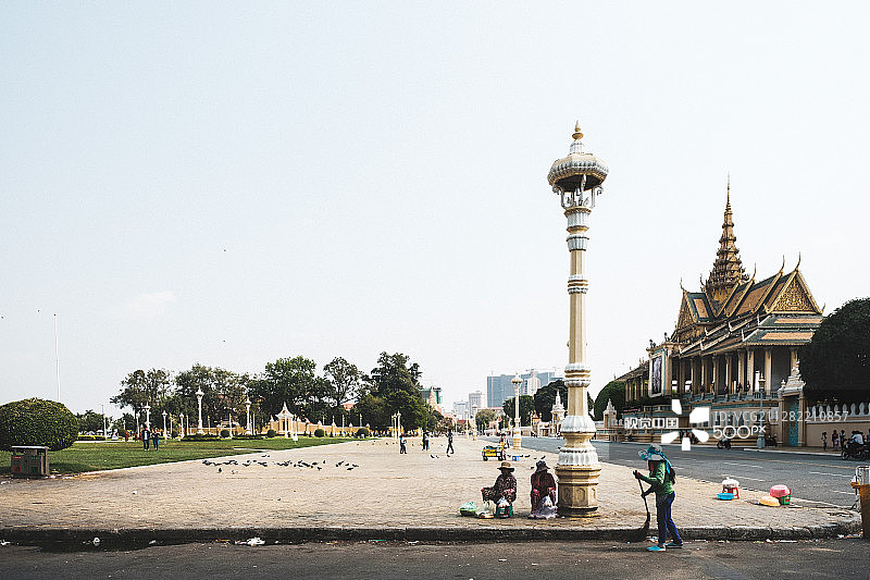 金边王宫图片素材