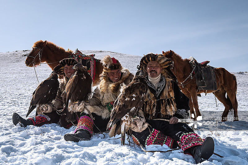 猎鹰人肖像图片素材