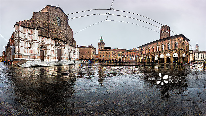 大广场(博洛尼亚)图片素材