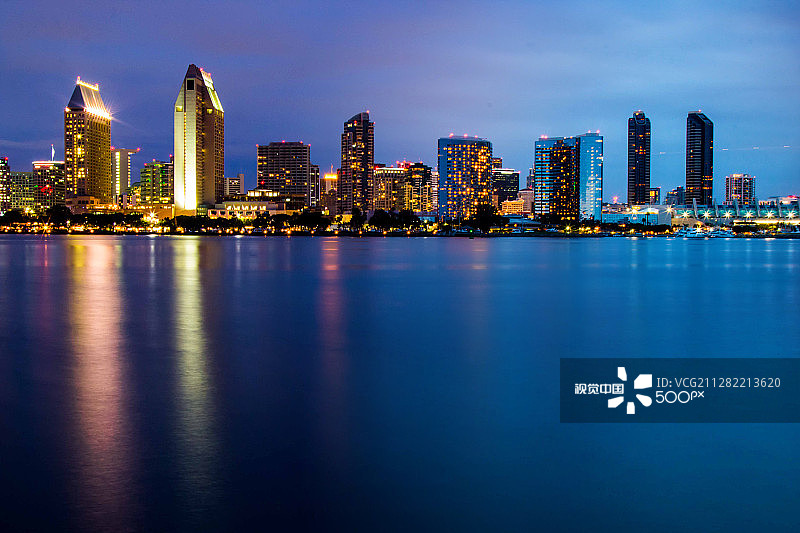 圣地亚哥的傍晚图片素材