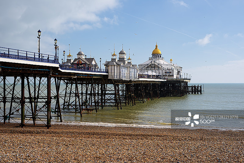 伊斯特本码头风光图片素材