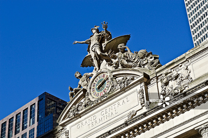 中央车站的午后图片素材