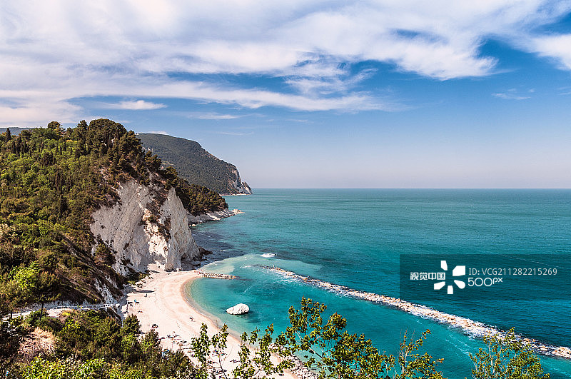 努马纳海滩景色图片素材