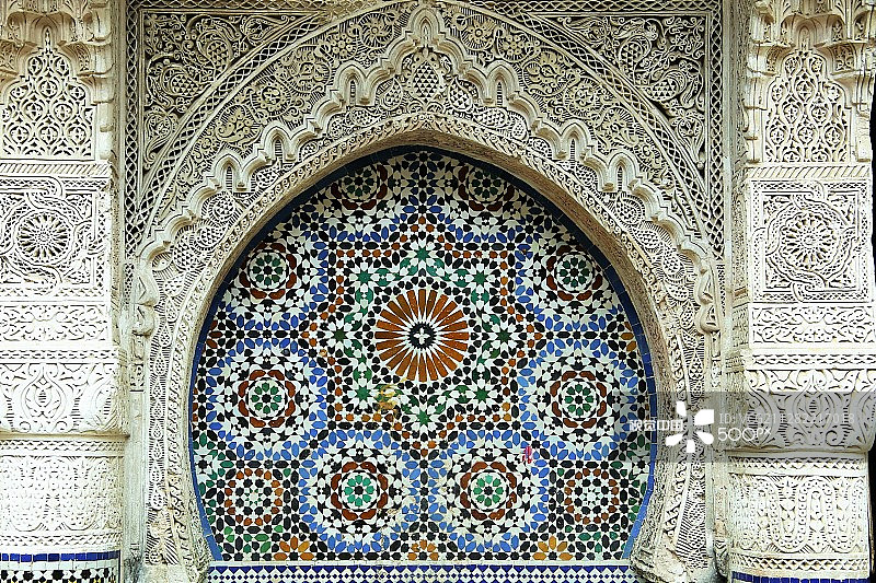 摩洛哥非斯水泉图片素材