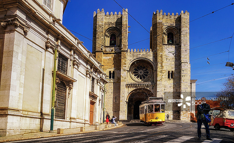 里斯本大教堂图片素材