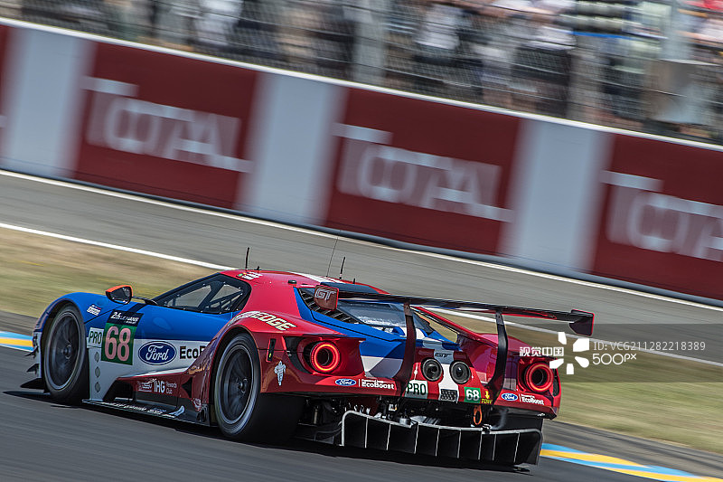 福特GT - 2017勒芒赛车图片素材