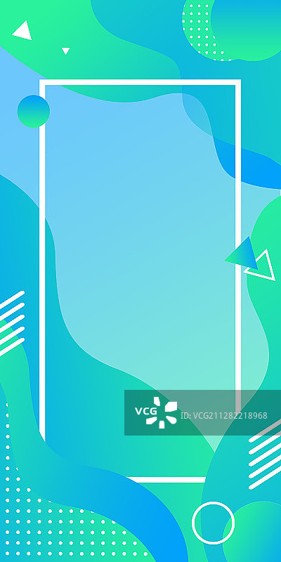 孟菲斯几何渐变背景图片素材