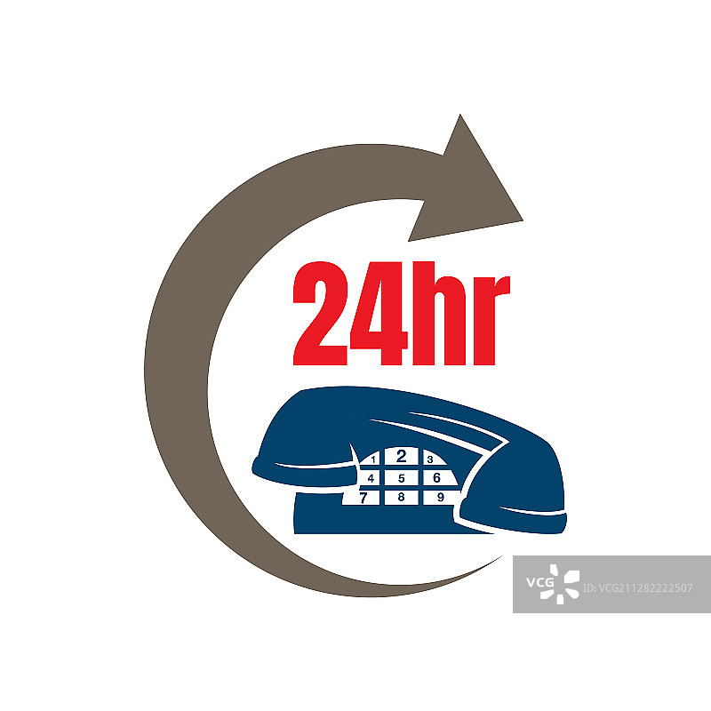 24小时医疗保健服务图标图片素材