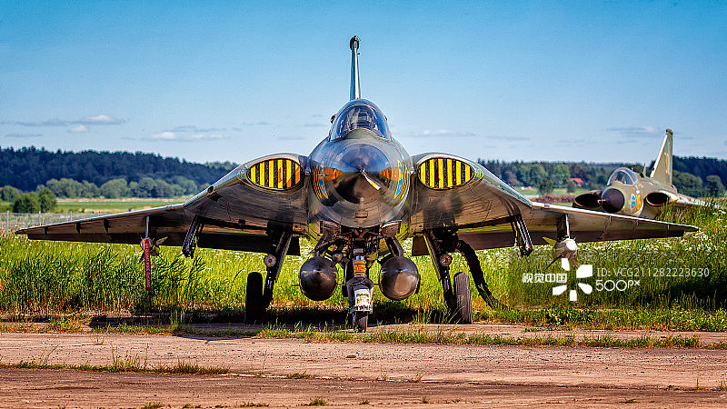 萨博J35龙式战斗机图片素材