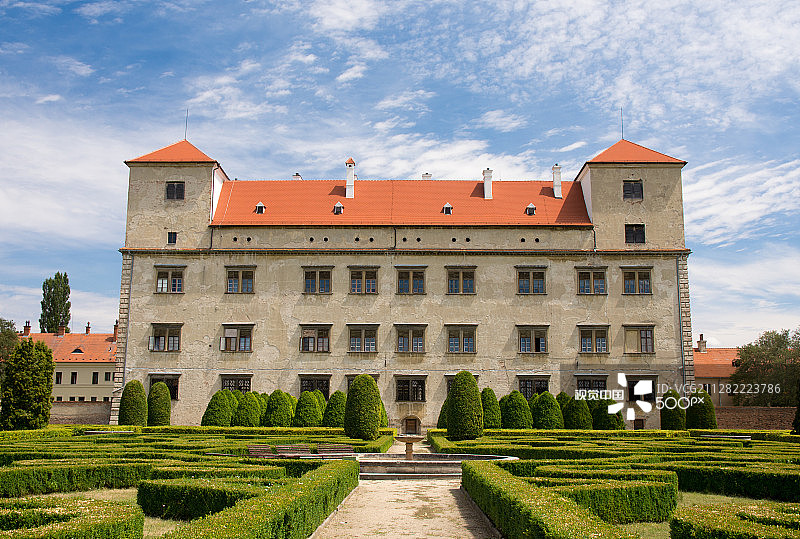 城堡与城堡花园图片素材