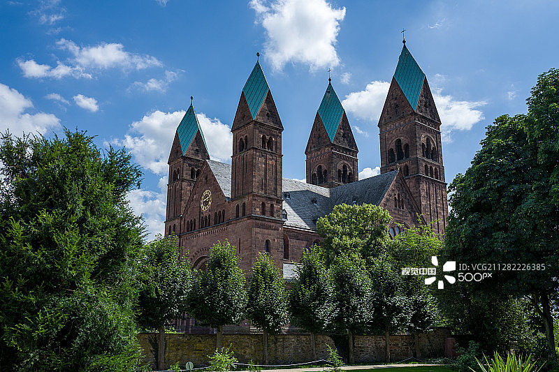 巴特洪堡救世主教堂图片素材