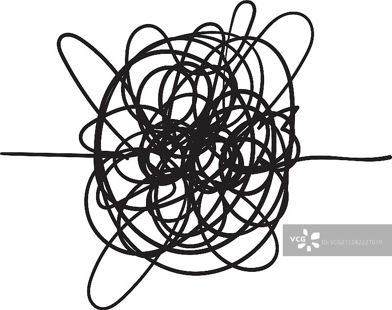 混乱抽象的缠结纹理随机混沌图片素材