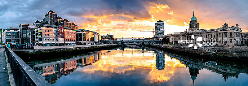 都柏林海关大楼图片素材