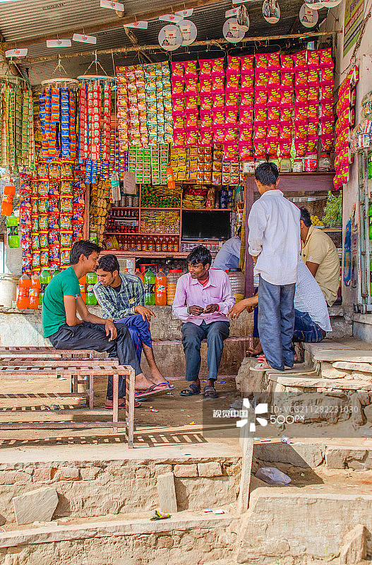 街头市场图片素材