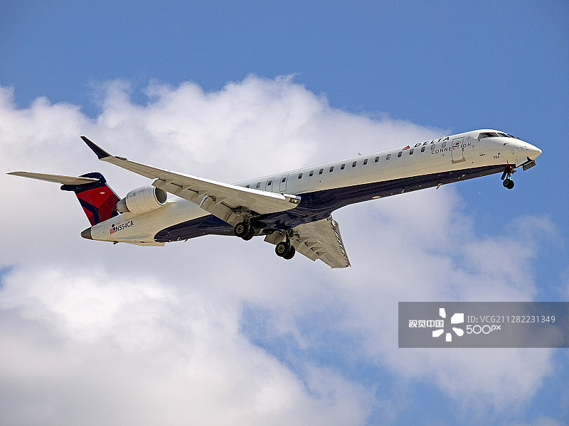 达美连接航空庞巴迪CRJ-900图片素材