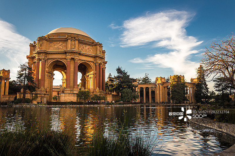 旧金山美术宫图片素材