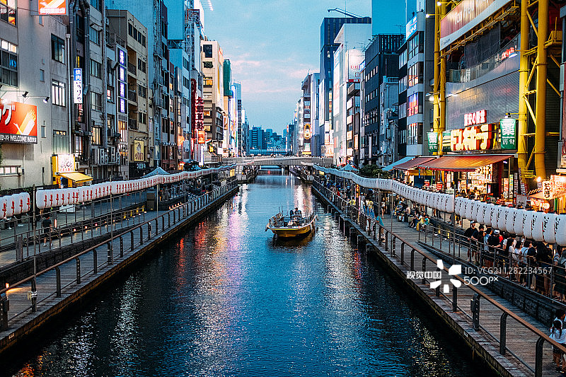 大阪道顿堀图片素材
