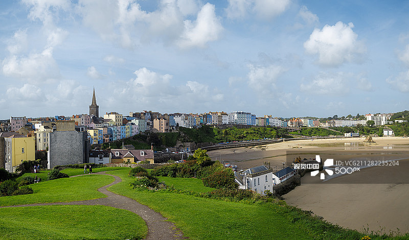 威尔士滕比图片素材