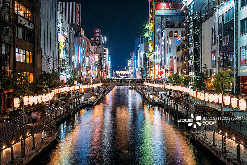 大阪道顿堀图片素材