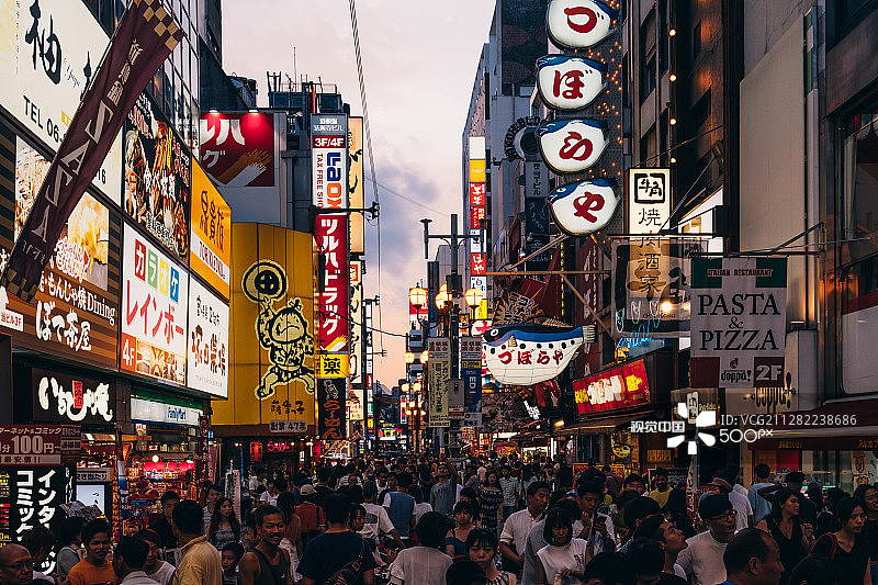 道顿堀图片素材