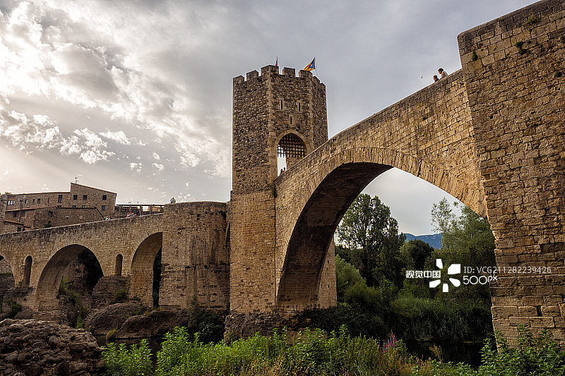 西班牙贝萨卢图片素材