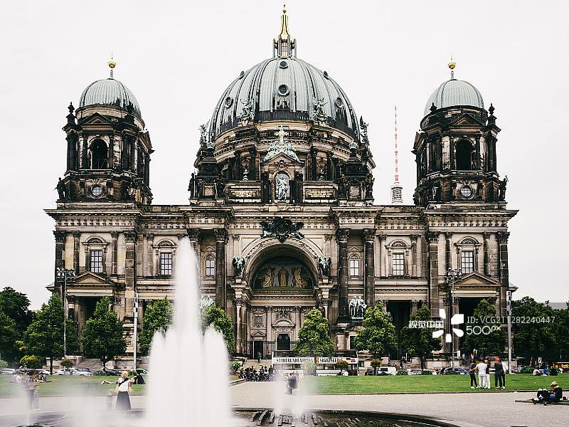 柏林大教堂图片素材