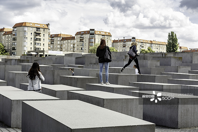 欧洲被害犹太人纪念碑图片素材