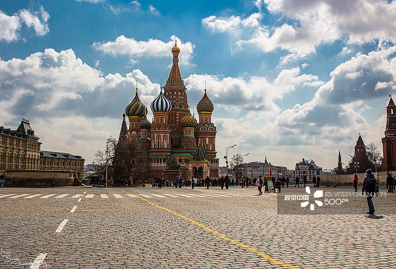 圣瓦西里主教座堂图片素材