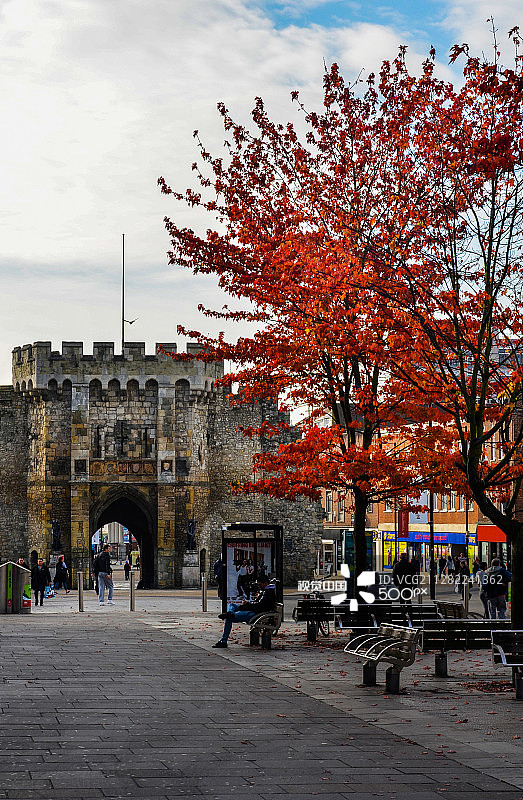 南安普顿的秋天图片素材