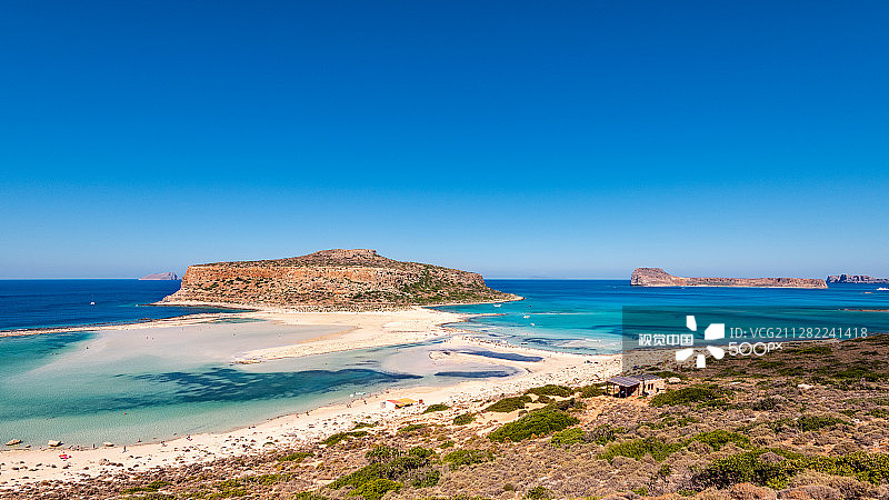 巴洛斯泻湖图片素材