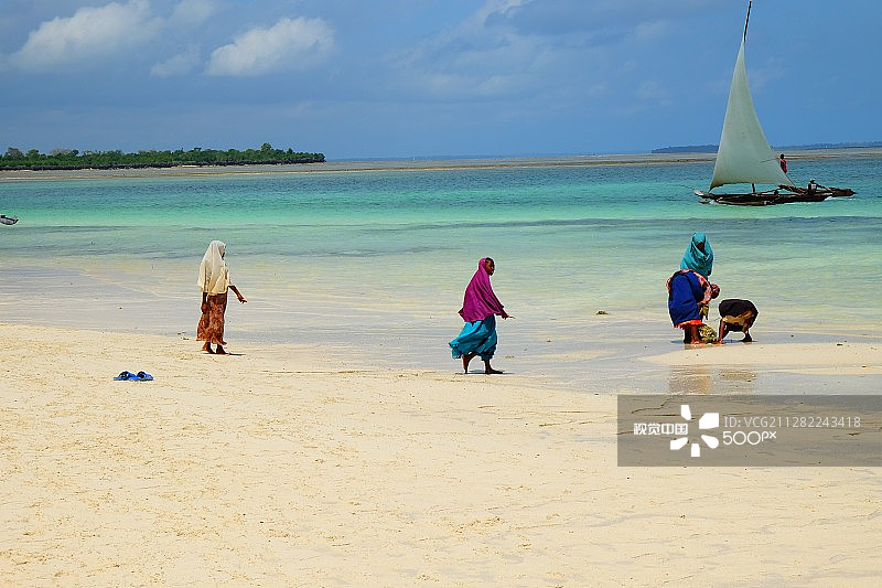 桑给巴尔生活瞬间图片素材