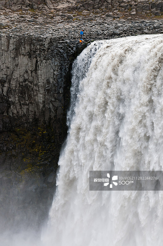 黛提瀑布图片素材
