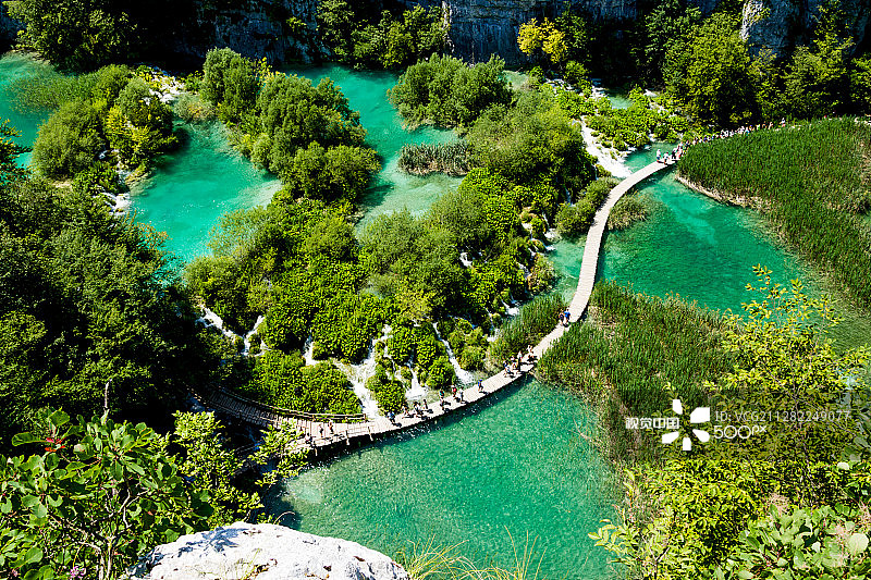 克罗地亚普利特维采湖群国家公园图片素材