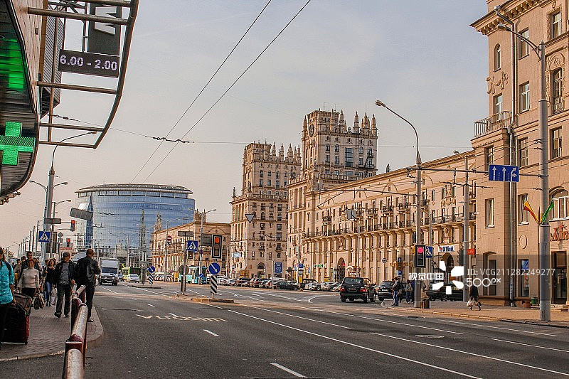 明斯克市图片素材