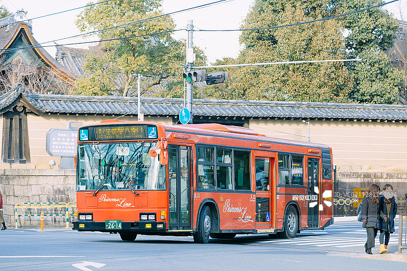 HINO Blue Ribbon_KC-HU2PMCE_京都200Ka2614_1图片素材