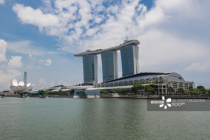 新加坡滨海湾金沙酒店图片素材