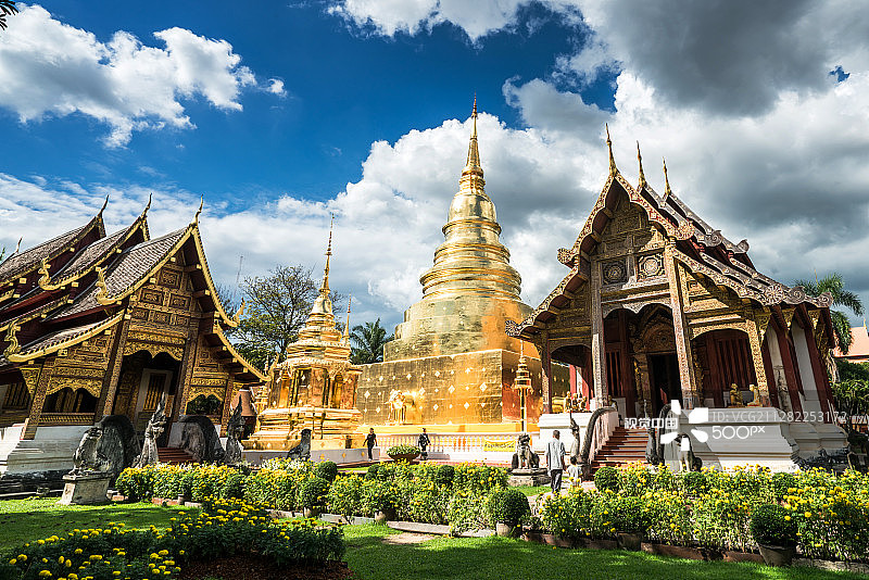 泰国寺庙：帕辛寺图片素材