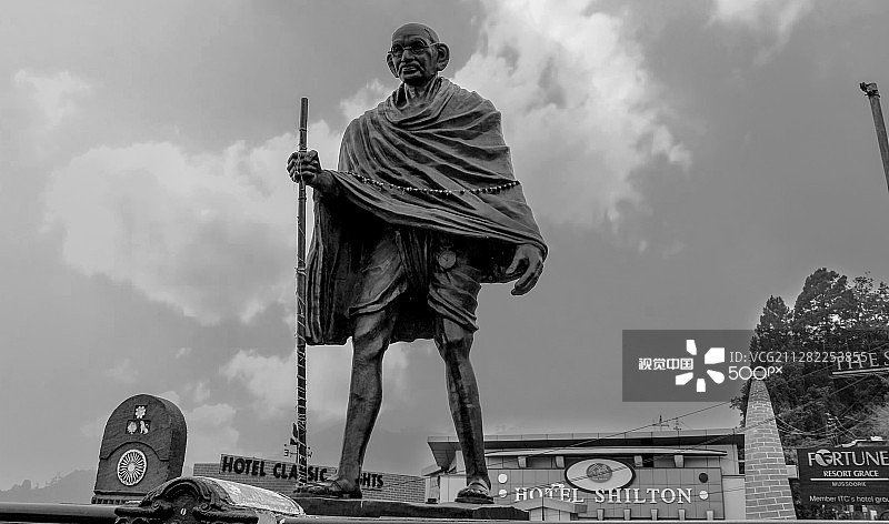 圣雄甘地图片素材