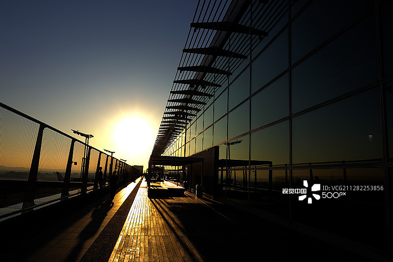 法兰克福机场图片素材