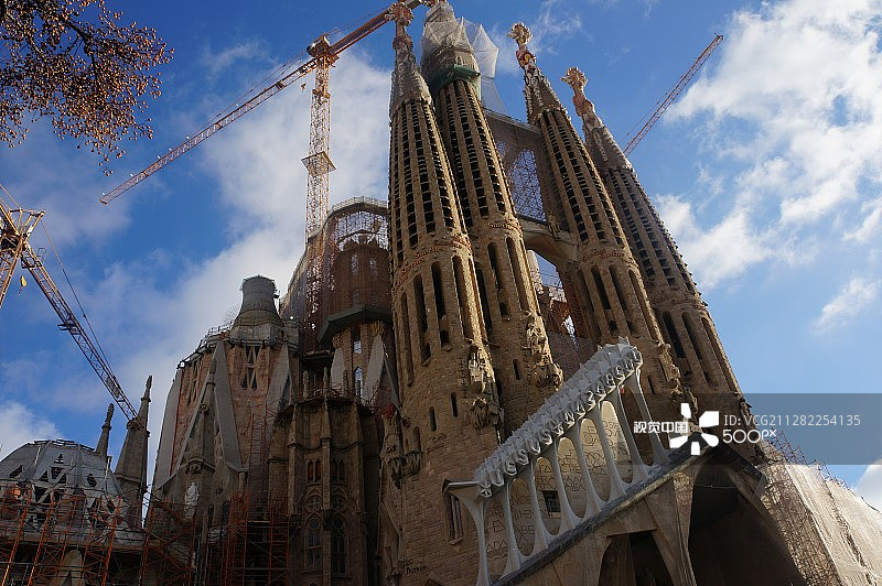 圣家堂-巴塞罗那图片素材