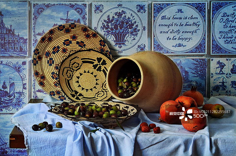 搭配新鲜橄榄图片素材