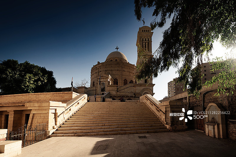 开罗的希腊教堂图片素材